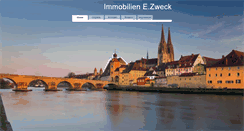 Desktop Screenshot of immobilien-zweck.de